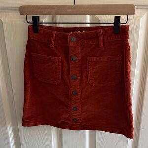 Cat & Jack Mini Skirt in Rich Rust